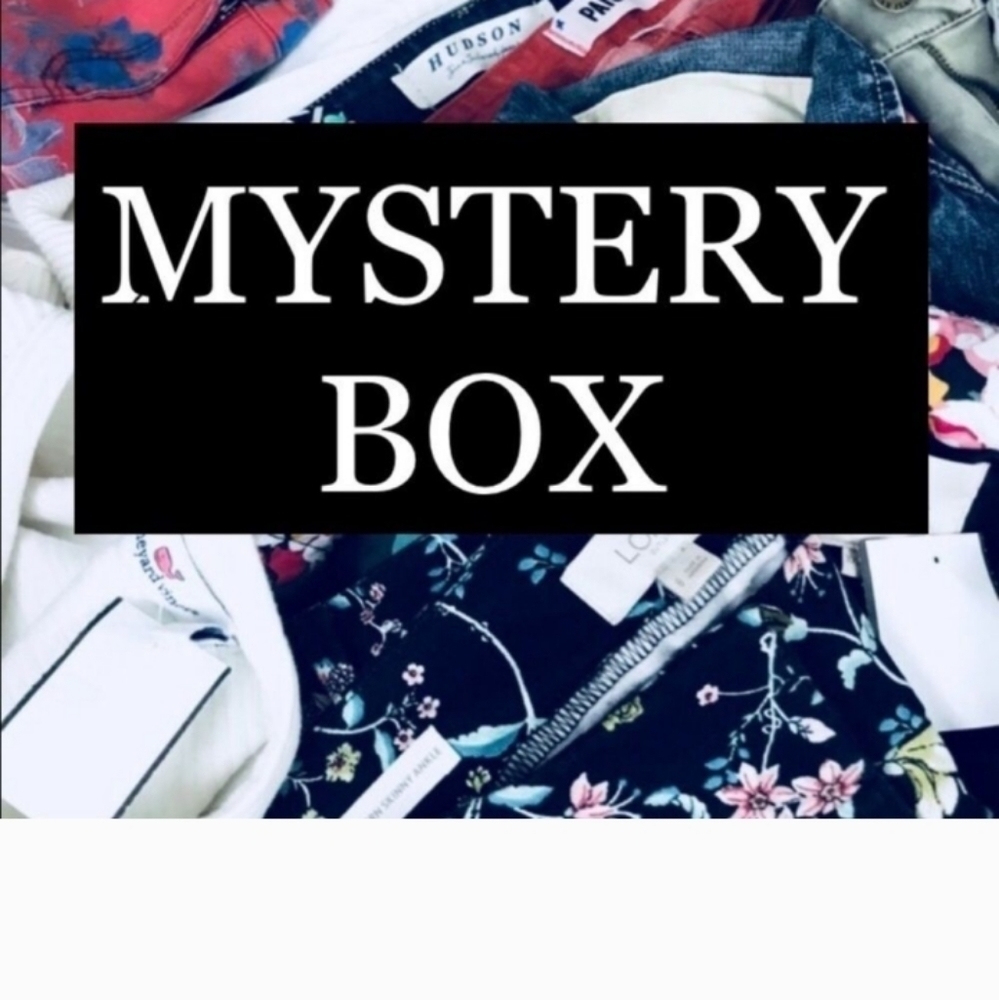 BEST MYSTERY BOX EVER!! THIS 1 IS FULL OF SZ SMALL. 12-20 ITEMS, OVER $300 VALUE